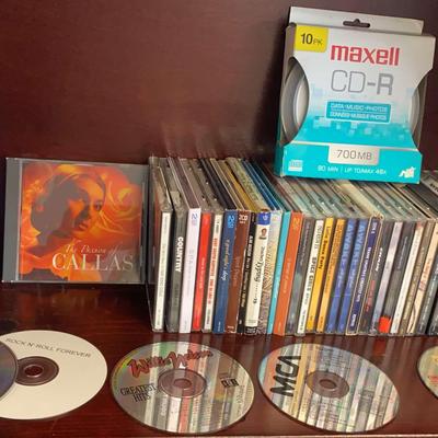 Extensive CD Collection Featuring Cher, Frank Sinatra & More