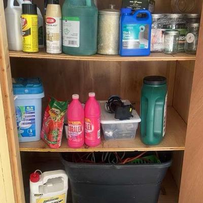 Yard & Home Care Products with Bug Stop, Cleaners, and Storage