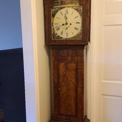 Antique D.C. Alexander Kilmarnock Grandfather Clock