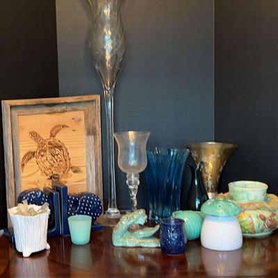 Periwinkle Bookends, Coastal-Inspired Artwork & Decorative Home Accents