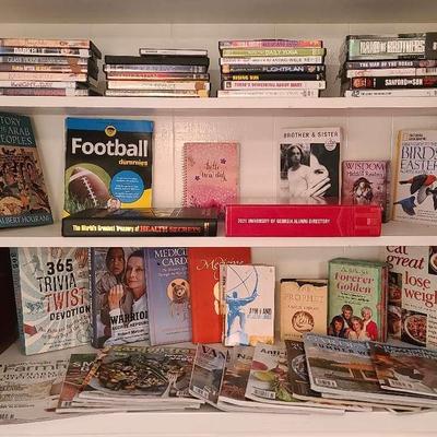 Books, DVDs & Magazines Collection