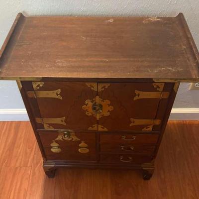 NFF036 Antique Korean Bandaji Style Cabinet 
