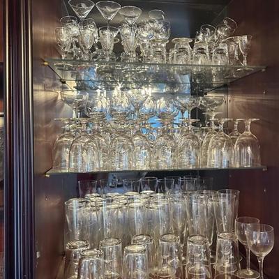 NFF002 - 84 Piece Detailed Glassware Set