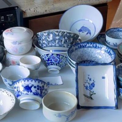 NFF115- Beautiful Vintage Japanese, Korean, And Chinese Bowls 