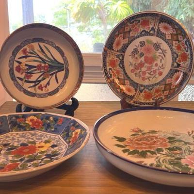 NFF011 - Antique Decorative Porcelain Plates
