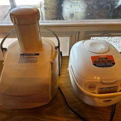 NFF019 - Rice Cooker And Electric Juicer