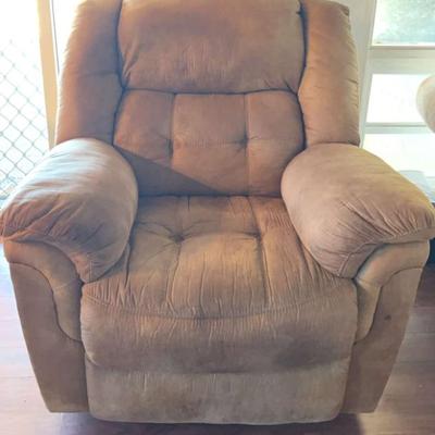 NFF060 - Brown Rocking Recliner