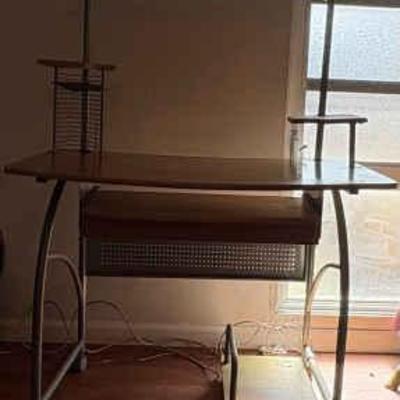 NFF023 Desk With Pull Out Drawer And Keyboard Holder 