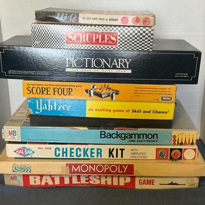 Assorted Board Games 