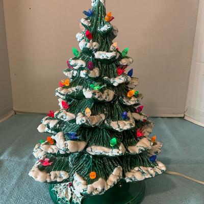 Vintage Ceramic Christmas Tree