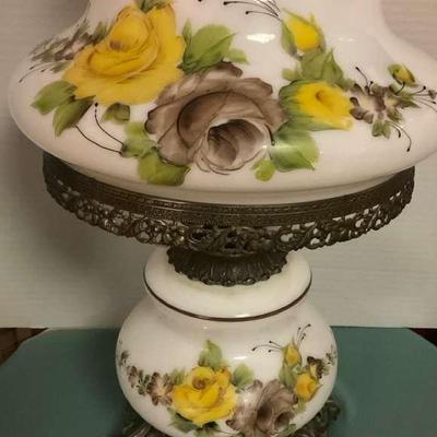 Vintage Hurricane Lamp