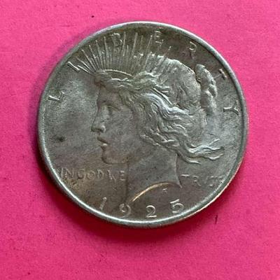 Peace Silver Dollar 1925