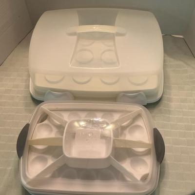 Pampered Chef & Wilton Food Carriers