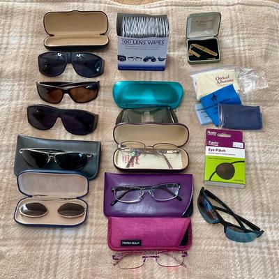 Assorted Sunglasses, Prescription Reading Glasses & Other