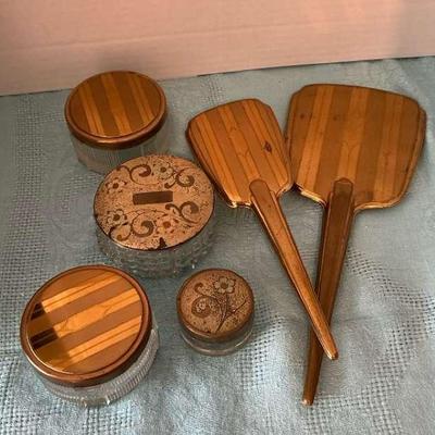 Vintage Ladies Vanity Set