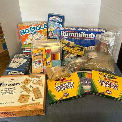 Assorted Games, Coloring Books & Card Games