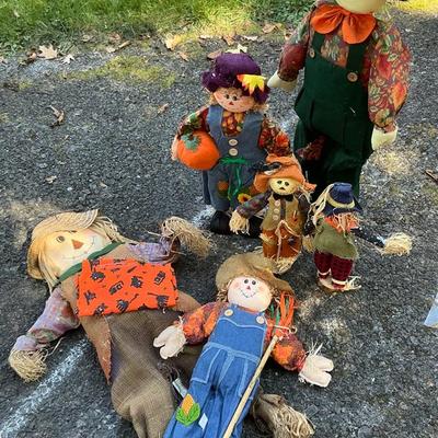 Assorted Scarecrows 