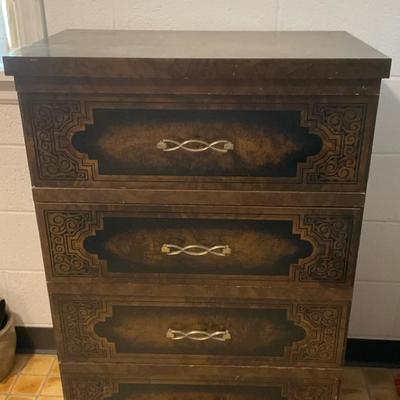 Mid Century Four-Drawer Chest of Drawers