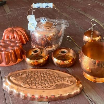 Solid Copper & Copper And Brass Home Decor