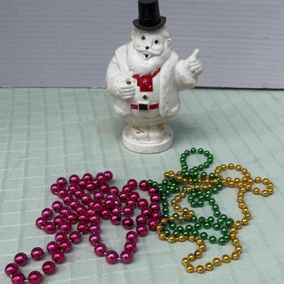 Vintage Harrett-Gilmar Light-Up Santa Bank