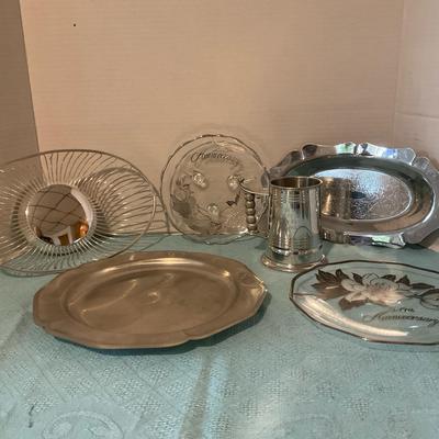 Pewter, Silver Plated & Silver Overlay