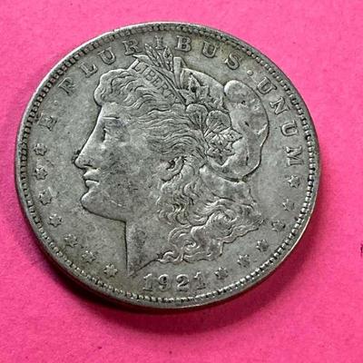 1921 S Morgan Silver Dollar