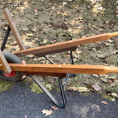 Wooden Wheelbarrow Frame