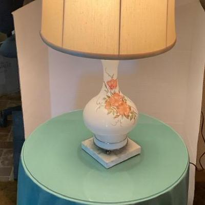 End Table & Lamp