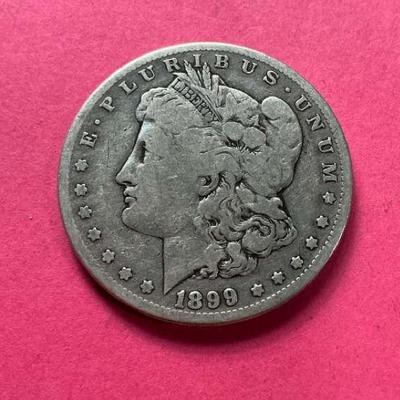 1899 O Morgan Silver Dollar