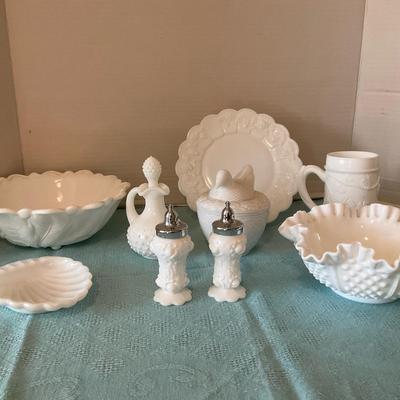 Vintage Milk Glass- Fenton, Westmoreland & Others
