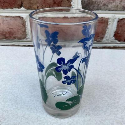 Vintage Violet Peanut Butter Glass