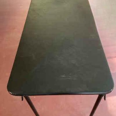 4ft Black Folding Table