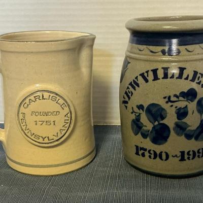 Two Local Pottery Pieces 