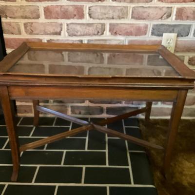 Glass Lift-Top Small Coffee Table