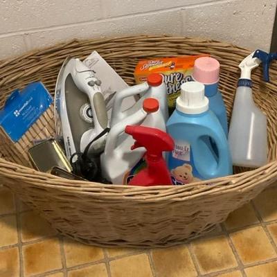 Wicker Laundry Basket, Black & Decker Iron & More