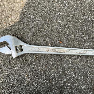 Ridgid 18” Adjustable Wrench