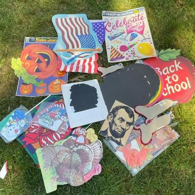 Seasonal Decorations & Window Clings