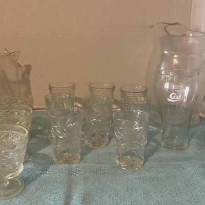 Princess House, Star Pattern Glasses & More