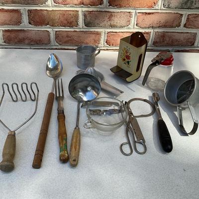 Vintage Home w/ Match Holder