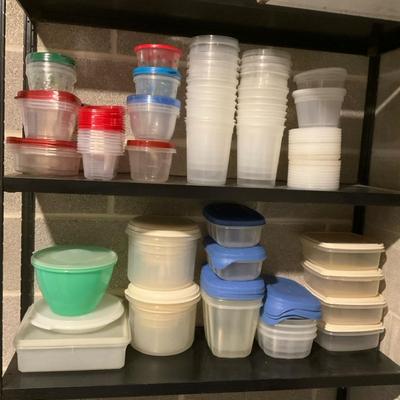 Tupperware & Assorted Plastic Storage Containers