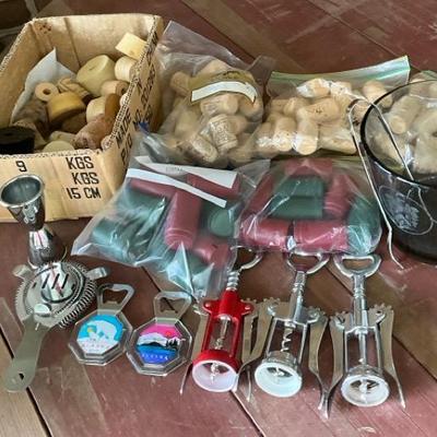 Wine Corks, Caps, Ice Bucket & Bar Accessories
