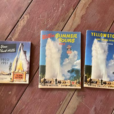 Vintage Union Pacific Railroad Brochures