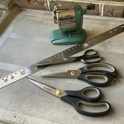 Vintage Boston Pencil Sharpener, Scissors & More 