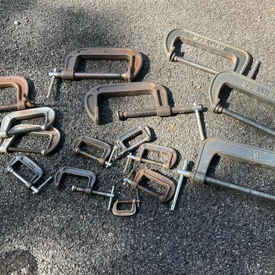 Assorted C Clamps