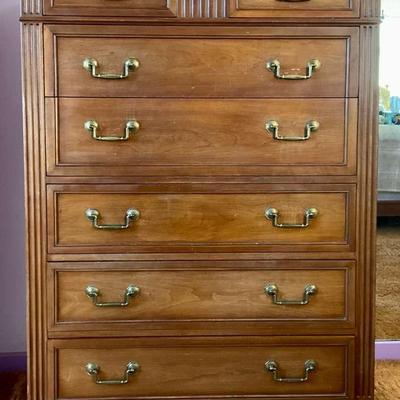 Mid Century 7-Drawer Chest of Drawers by Kindel