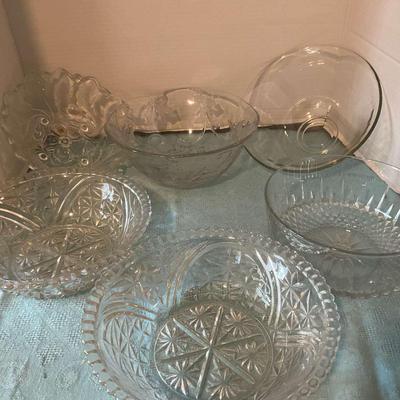 Glass Serving Bowls