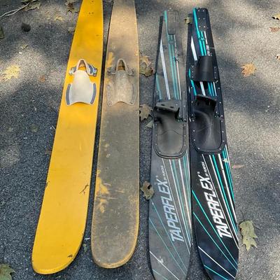 Two Pairs Of Water Skis
