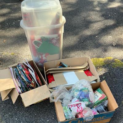 Assorted Holiday Wrappings 