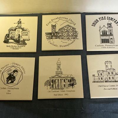 Carlisle Landmark Trivets Lot A