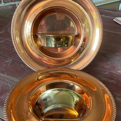 Copper & Brass Hanging Wall Planter Decor